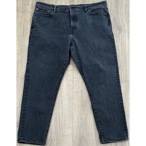 Lucky Brand W40xL30 - 410 Athletic Slim Jeans Men Black Denim Cotton Stretch